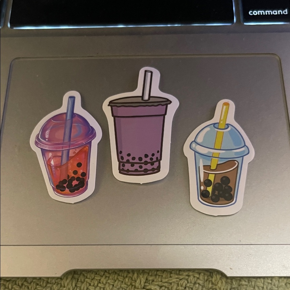 Cute Bubble Tea Stickers - Picture 3 of 6
